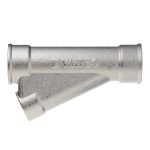 Тройник косой Valtec для гильзы под погружной датчик 3/4 ВР(г) х 1/2 ВР(г) х 3/4 ВР(г) (VTr.136.N.0504)