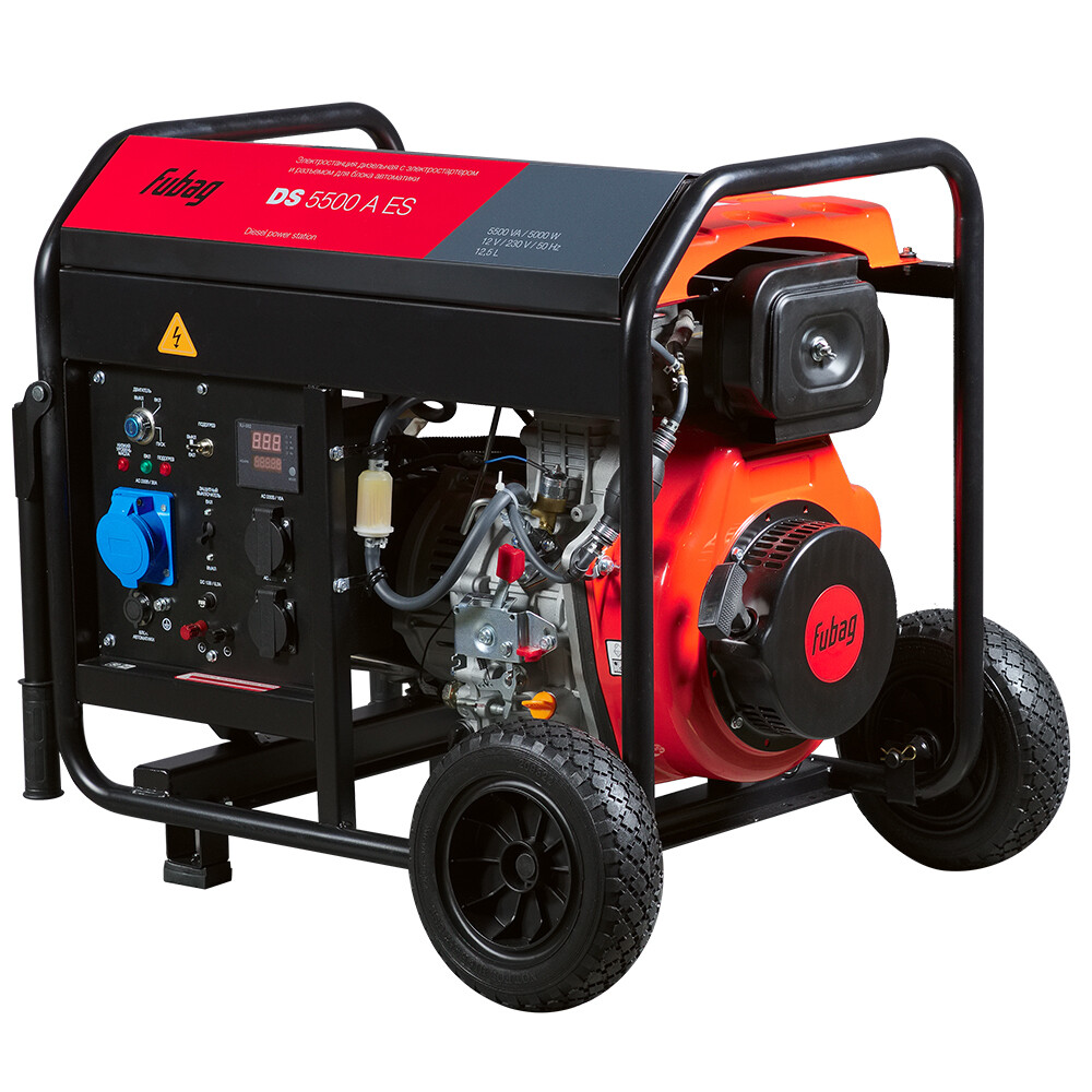 original-20385.jpg Генератор дизельный Fubag DS 5500 A ES 5 кВт с электростартером (641694) — изображение 1