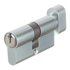 Цилиндр Corsa Deco 60 30х30 мм ключ/вертушка матовый никель