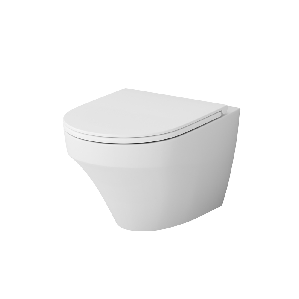 original-20438.jpg Унитаз подвесной AM.PM Inspire FlashClean безободковый без сиденья (C501700WH) — изображение 1