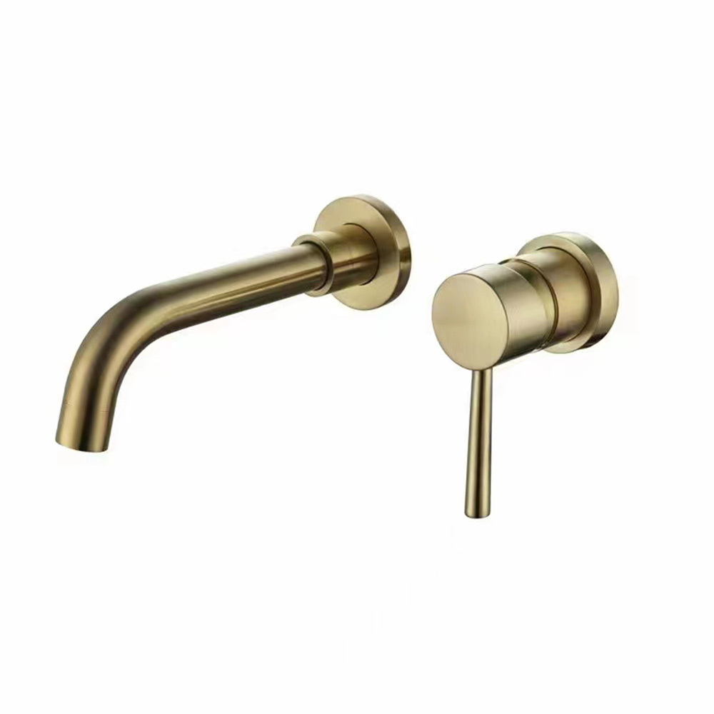 original-20458.jpg Смеситель для раковины встраиваемый Esko золото однорычажный (SM28 GLD) — изображение 1