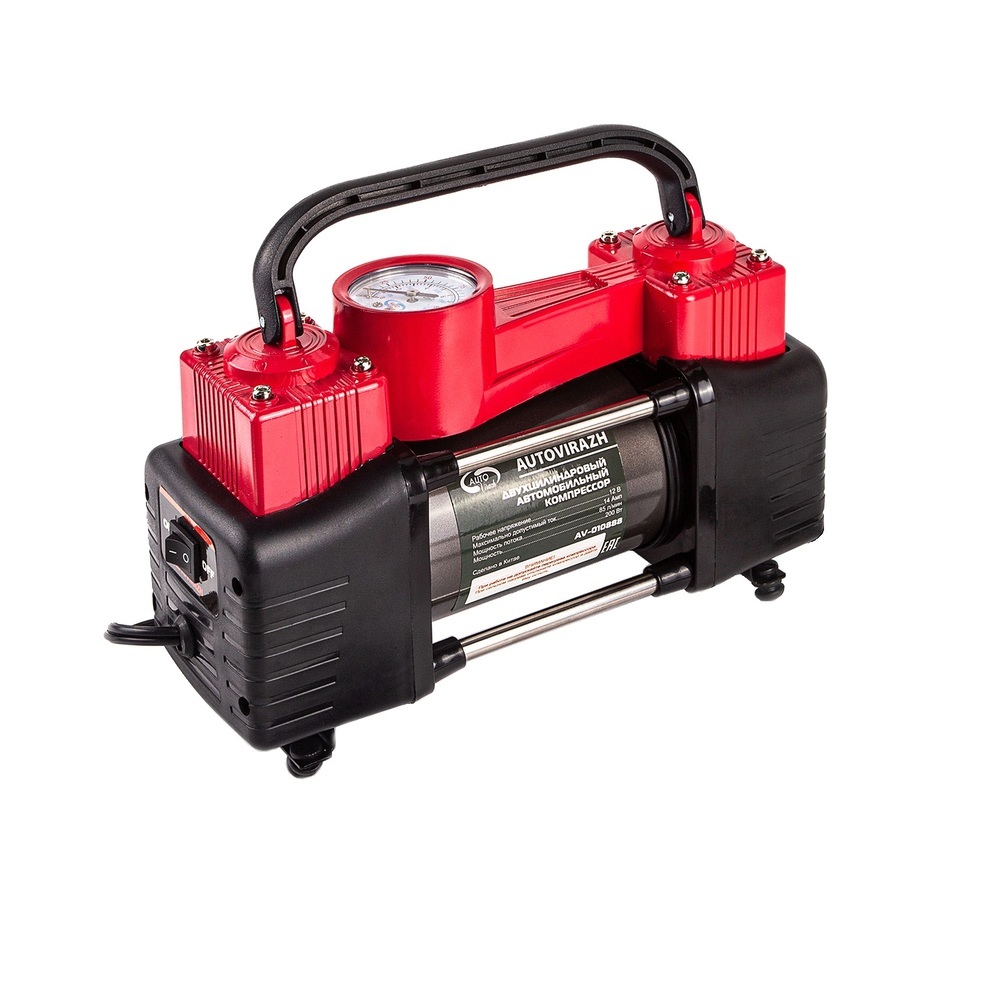 original-20648.jpg Автомобильный компрессор Autovirazh двухпоршневой 12 В 85 л/мин (AV-010888) — изображение 1