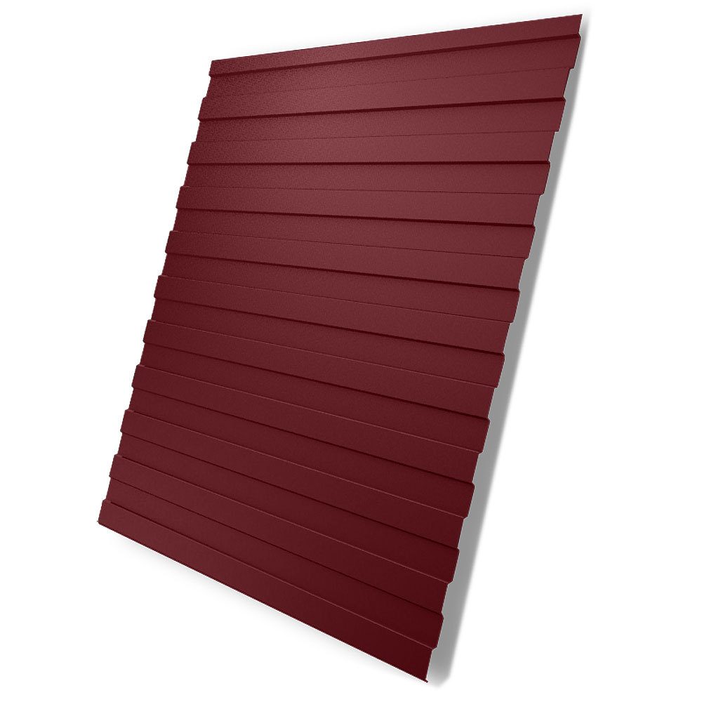 original-20695.jpg Профнастил С8 1,2х2 м 0,33 мм красное вино RAL 3005 — изображение 1