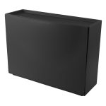 Обувница подвесная пластиковая черная 512х185х380 мм Econova