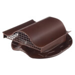 Аэратор Поливент КТВ-вентиль для готовой кровли из металлочерепицы коричневый RAL 8017