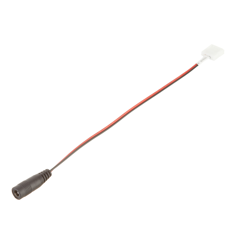 original-20935.jpg Коннектор для светодиодной ленты SMD 5050 Navigator (71484) 12 В NLSC-10mm-JACKF5.5-W-PC (5 шт.) — изображение 1