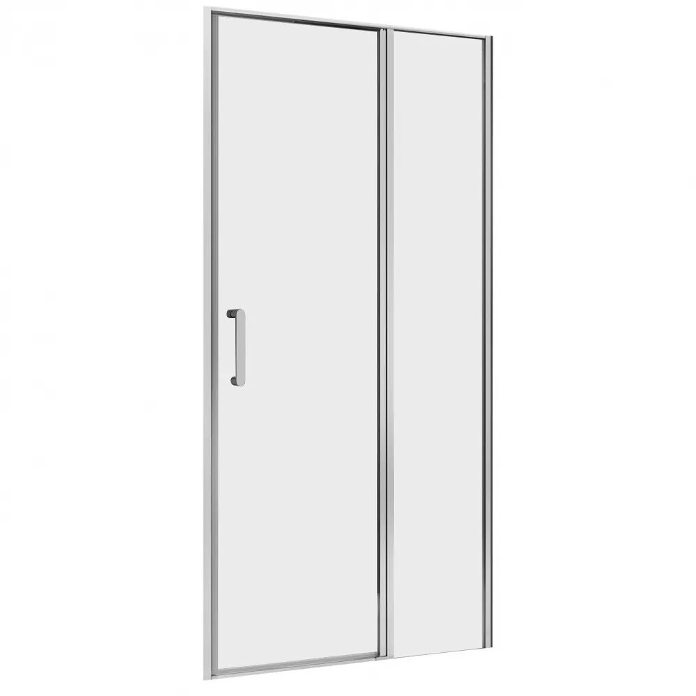 original-20949.jpg Душевая дверь Abber стекло прозрачное 100х195 см профиль хром 6 мм распашная (AG04100S) — изображение 1