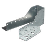 Опора бруса раскрытая оцинкованная 170х76х40х2 мм