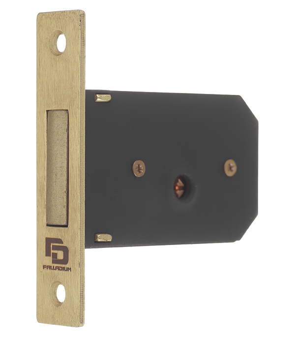 original-21040.jpg Замок врезной Palladium 0156F PB универсальный латунь 5 ключей — изображение 1