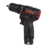 Дрель-шуруповерт ударная аккумуляторная бесщеточная Kress 12 В 2 Ач Li-Ion 2 АКБ и ЗУ (KUC12)