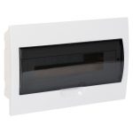 Щит распределительный встраиваемый EKF PROxima ЩРВ-П-15 пластиковый IP41 221х334х90 мм 15 модулей прозрачная дверь