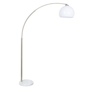 Торшер Arte Lamp E27 60 Вт белый IP20 (A5822PN-1SS)