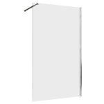 Душевая перегородка Abber Immer Offen хром 120х200 см стекло прозрачное 6 мм (AG61120)