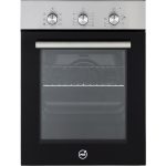 Духовой шкаф электрический встраиваемый MBS DE-452 594 мм черный/металлик