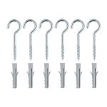 Шуруп-полукольцо с дюбелем 4,0x50 мм SX- 6 Wkret-met (6 шт.)