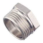 Футорка Stout 1 НР(ш) х 3/4 ВР(г) латунная (SFT-0029-000134)