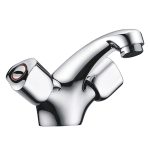 Смеситель для раковины WasserKraft Amper 2903 хром двухвентильный (2903)