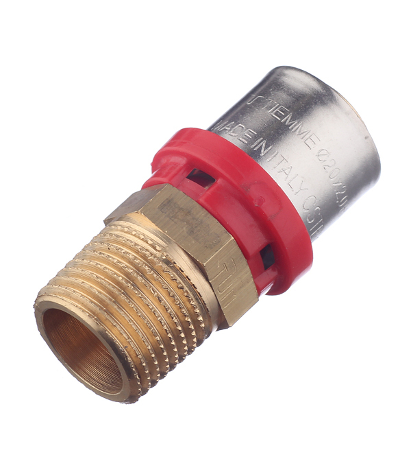 original-21772.jpg Соединитель прямой Tiemme 20(пресс) х 1/2 НР(ш) — изображение 1