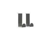 Крючок для ванной Savanna Минимализм одинарный на дверь металл хром (2 шт.) (1035630)