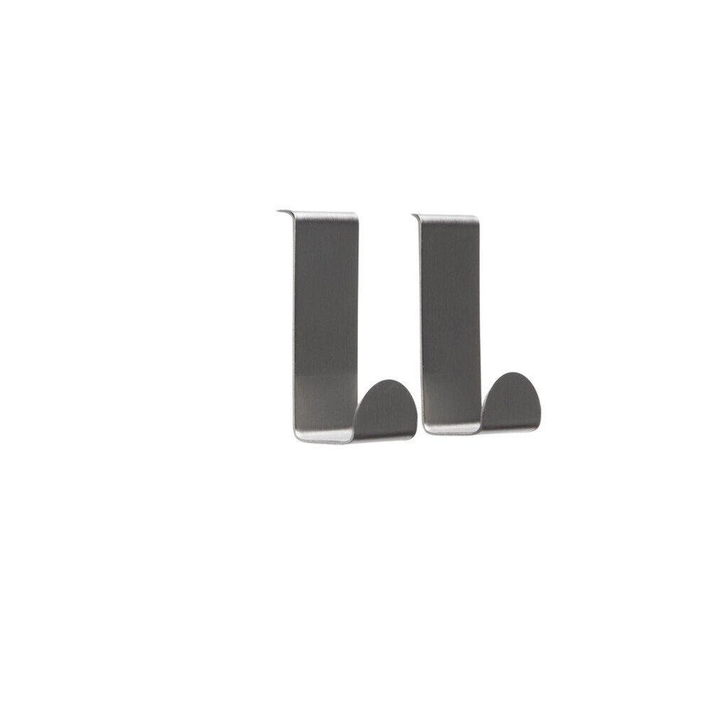 original-2193.jpg Крючок для ванной Savanna Минимализм одинарный на дверь металл хром (2 шт.) (1035630) — изображение 1