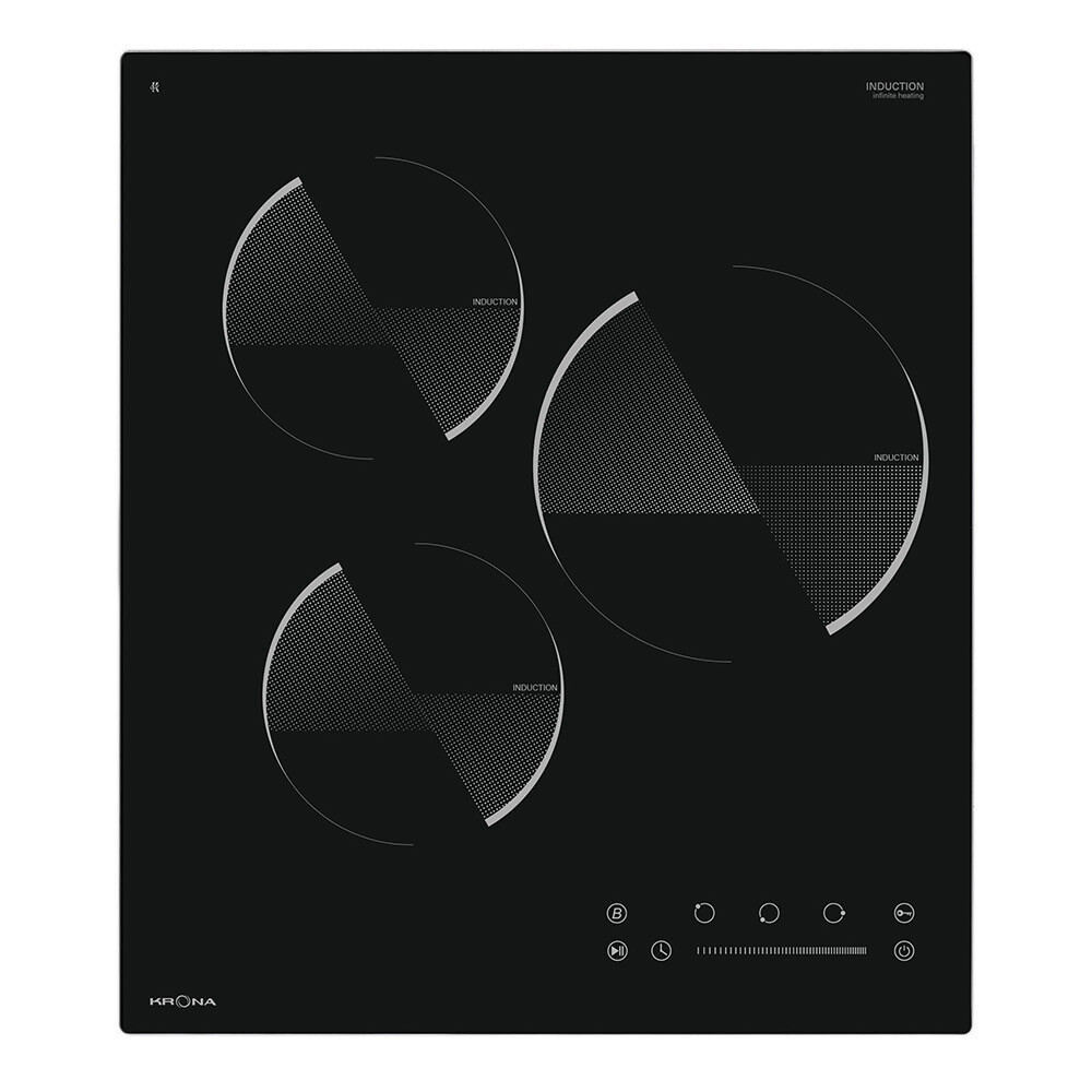 original-22128.jpg Варочная панель индукционная Krona Ombra 45 3 конфорки черная — изображение 1