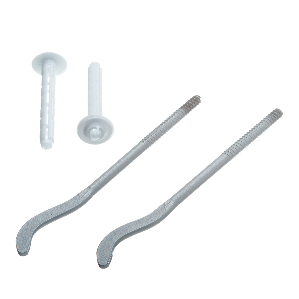 original-22243.jpg Кронштейн 7,2х170 мм для радиатора с дюбелями комплект серебристый (2 шт.) (RT06-02) — изображение 1