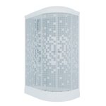 Душевая кабина Triton Коралл 120х80х217,5 см стекло тонированное 4 мм с низким поддоном асимметрия левая