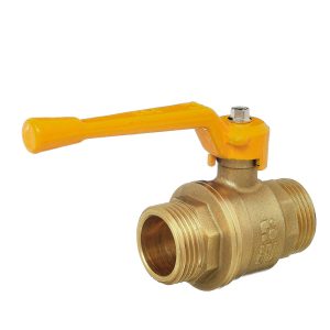 Кран шаровой газовый БАЗ 3/4 НР(ш) х 3/4 НР(ш) ручка (БАЗ.А12.0.20.40)