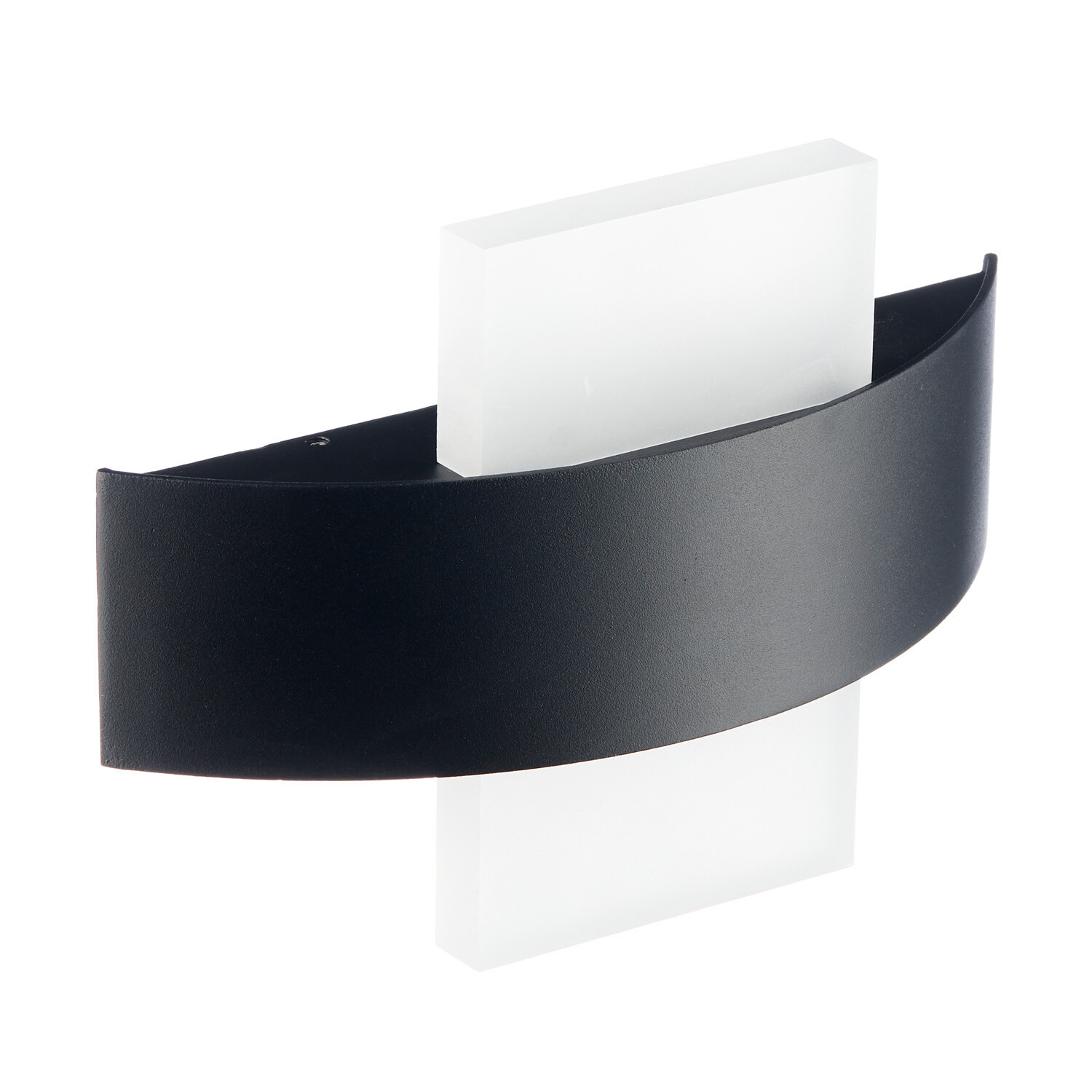 original-22425.jpg Светильник светодиодный садово-парковый настенный Arte Lamp Croce 3000К 6 Вт IP54 (A1444AP-1BK) — изображение 1