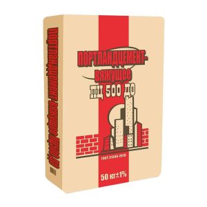 Портландцемент вяжущее ПЦ500 Д0 50 кг