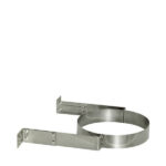 Хомут Дымок с креплением к стене для дымоходов d150х230 мм AISI 439