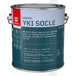 Краска фасадная Tikkurila/Tikkivala Yki Socle акриловая для цоколя база С бесцветная 2,7 л