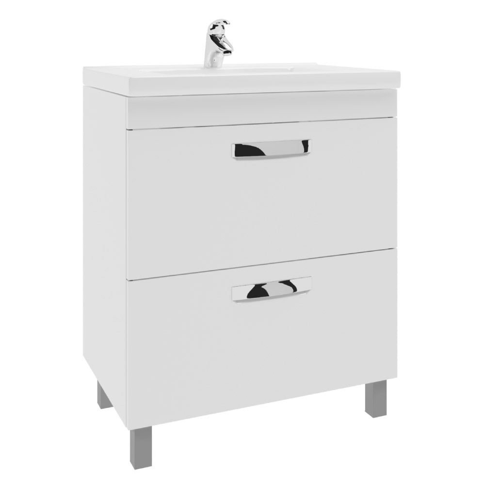 original-23154.jpg Тумба под раковину Vigo Plaza 70 см напольная белая (tn.PLA.COM.70.2Y) — изображение 1
