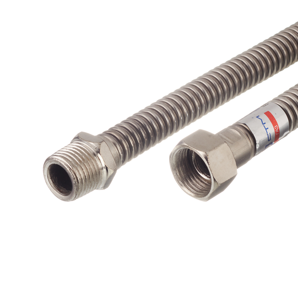 original-23339.jpg Подводка для газа сильфонная CTM 1/2 ВР(г) х 1/2 НР(ш) 100 см — изображение 1