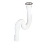Сифон для раковины Wirquin Pro 1 1/4х32 мм с выпуском d63 мм с соединением 32/40 мм (30717987)