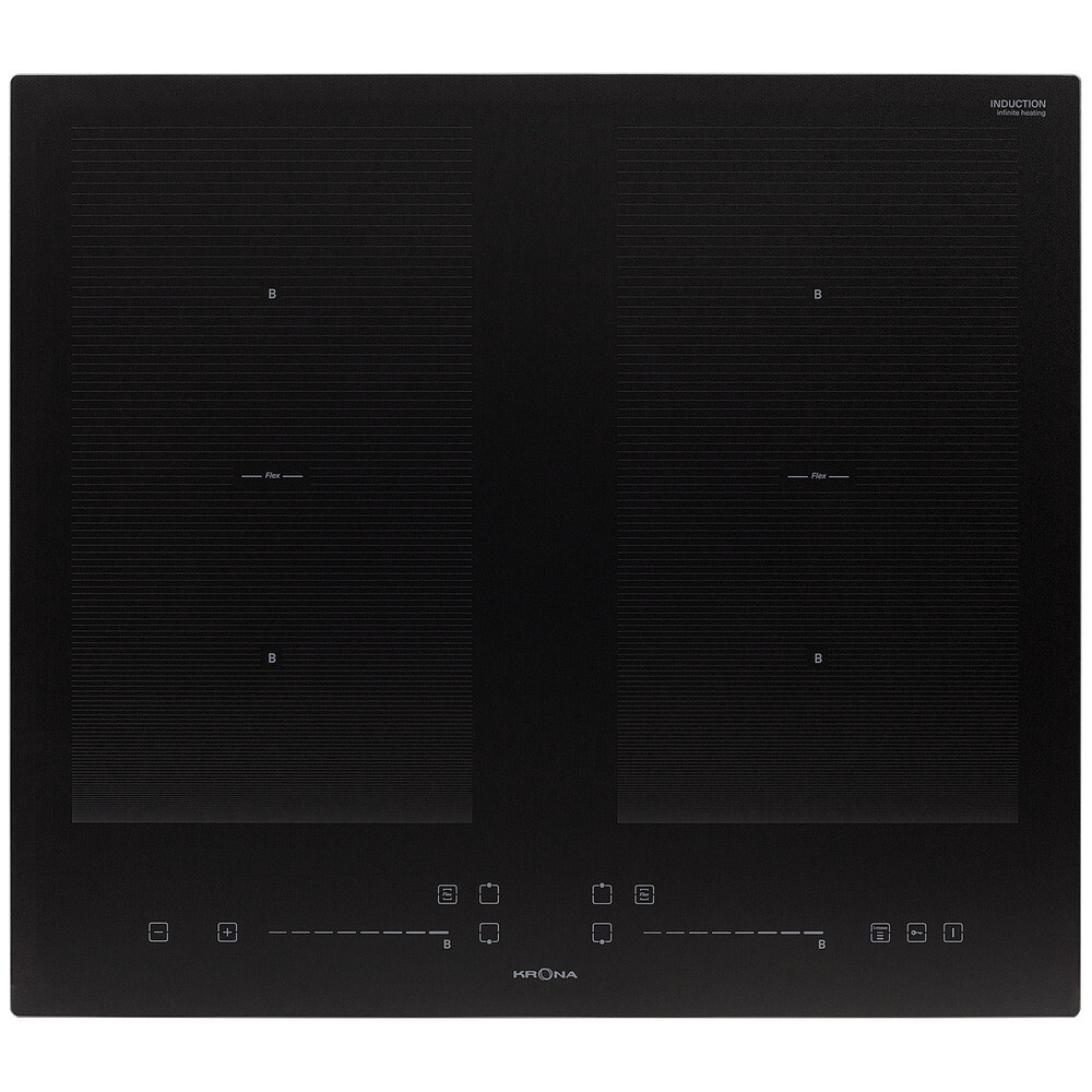 original-23655.jpg Варочная панель индукционная Krona Maxima Onyx 60 4 конфорки черная — изображение 1
