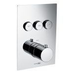 Смеситель термостатический для душа без излива WasserKraft Neime с переключателем без лейки (1944)