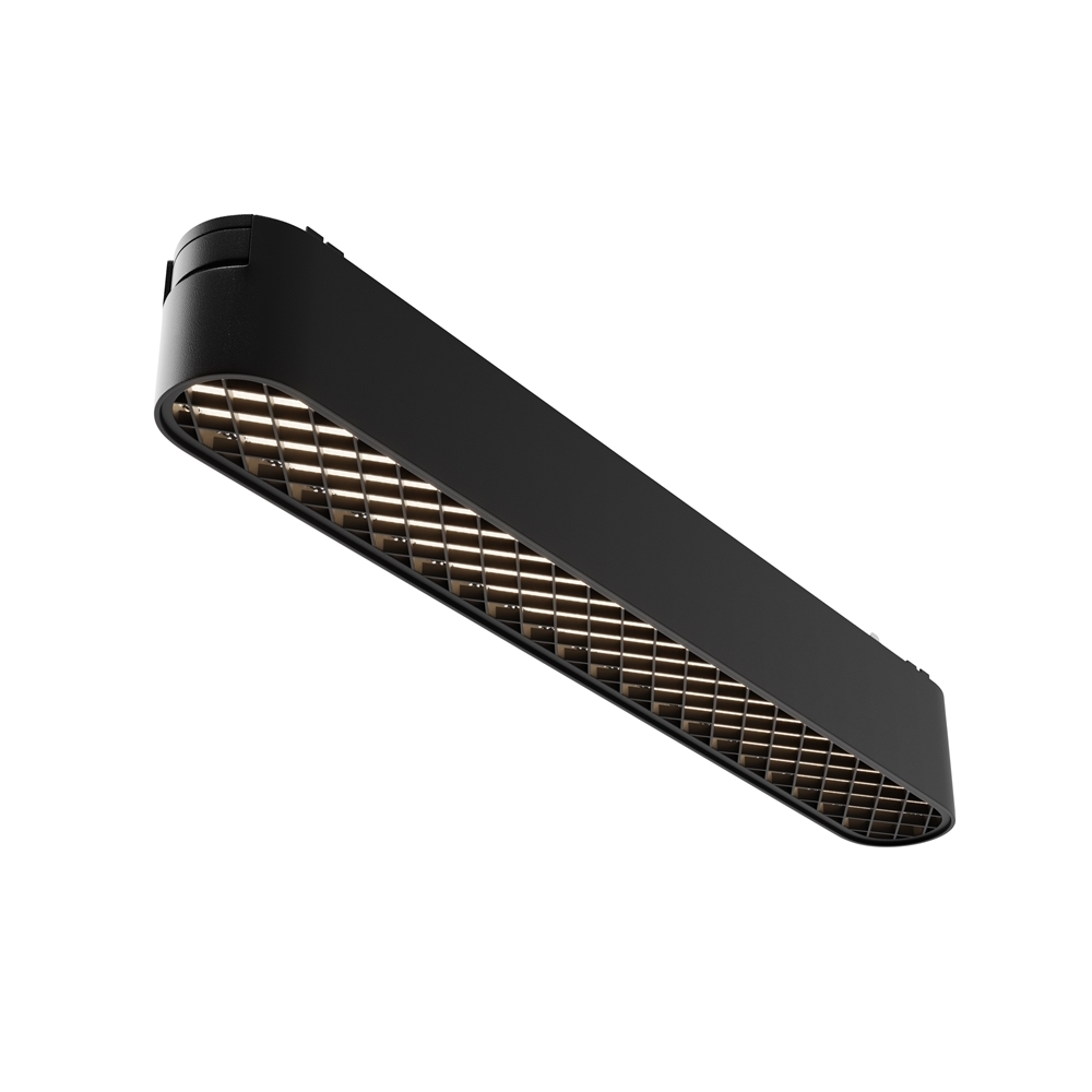 original-24133.jpg Светодиодный трековый светильник магнитный Maytoni Technical Basis Grid Radity 4000К 12 Вт 4 кв.м черный (TR084-1-12W4K-B) — изображение 1