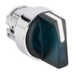 Кнопка 45 градусов EKF PROxima ХB4 на 3 положения 230 В IP54 с фиксацией без подсветки с короткой ручкой синяя (XB4BD3FL-B)