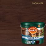 Антисептик Pinotex Classic Plus 3 в 1 декоративный для дерева палисандр 2,5 л