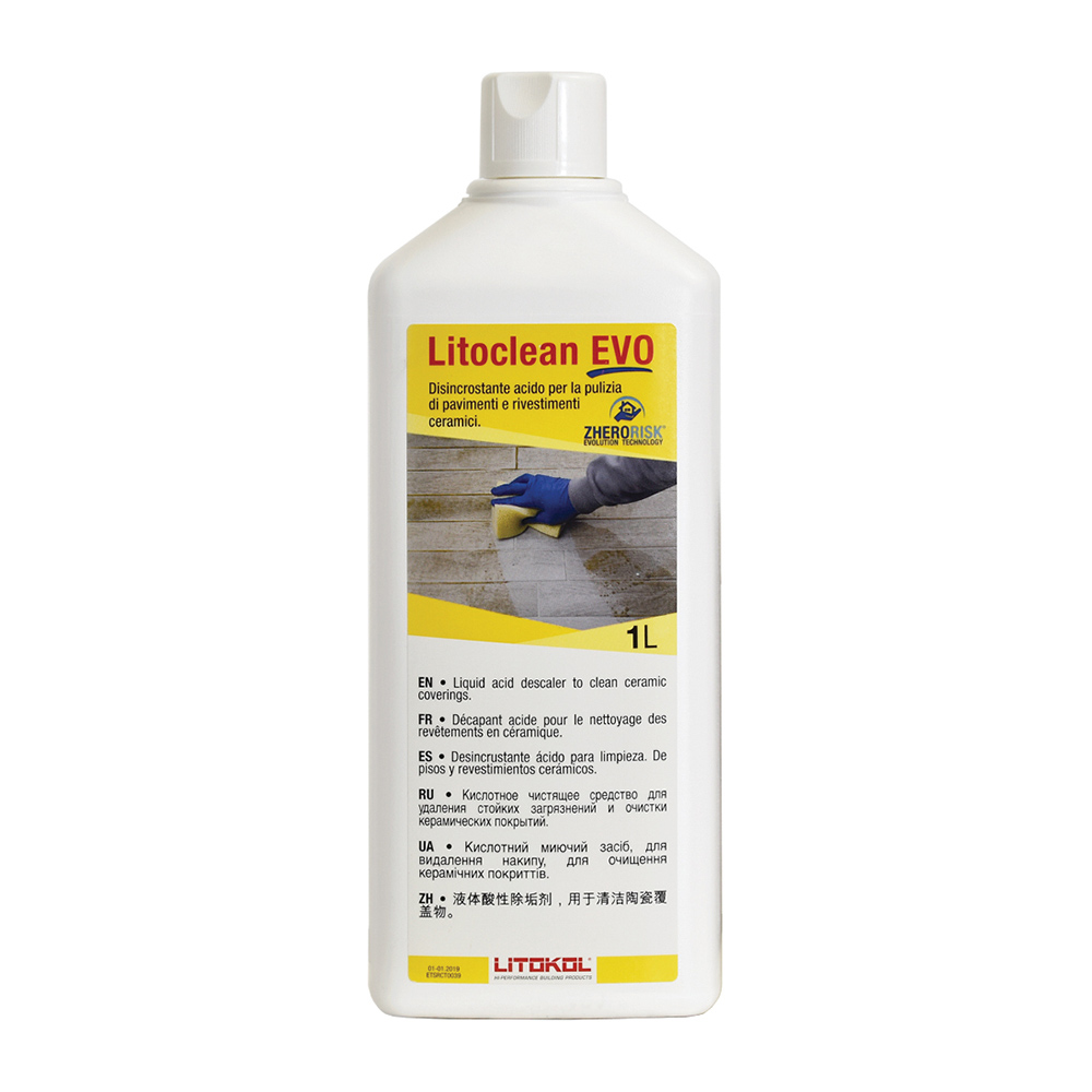 original-24329.jpg Средство для удаления цементного налета Litokol Litoclean Evo 1 л — изображение 1