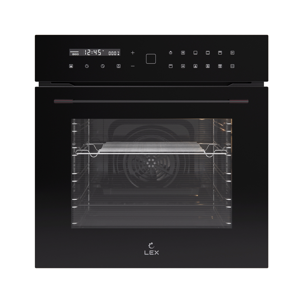 original-24643.jpg Духовой шкаф электрический встраиваемый Lex EDS 101 BBL 595 мм черный (CHAO000411) — изображение 1