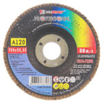 Круг лепестковый по металлу/древесине Луга 125х22,2 мм P120 (7943/4345)