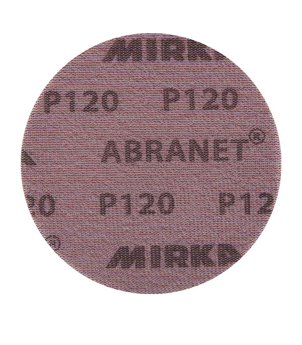 original-25062.jpg Диск шлифовальный Mirka Abranet d150 мм P120 на липучку сетчатая основа (5 шт.) — изображение 1