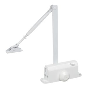 Доводчик дверной Corsa Deco (25-45 кг) белый