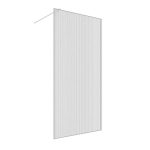 Душевая перегородка RGW WA 08 хром 120х195 см стекло рифленое 8 мм