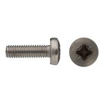 Винт нержавеющая сталь M5x16 мм DIN 7985 полукруглая головка (8 шт.)