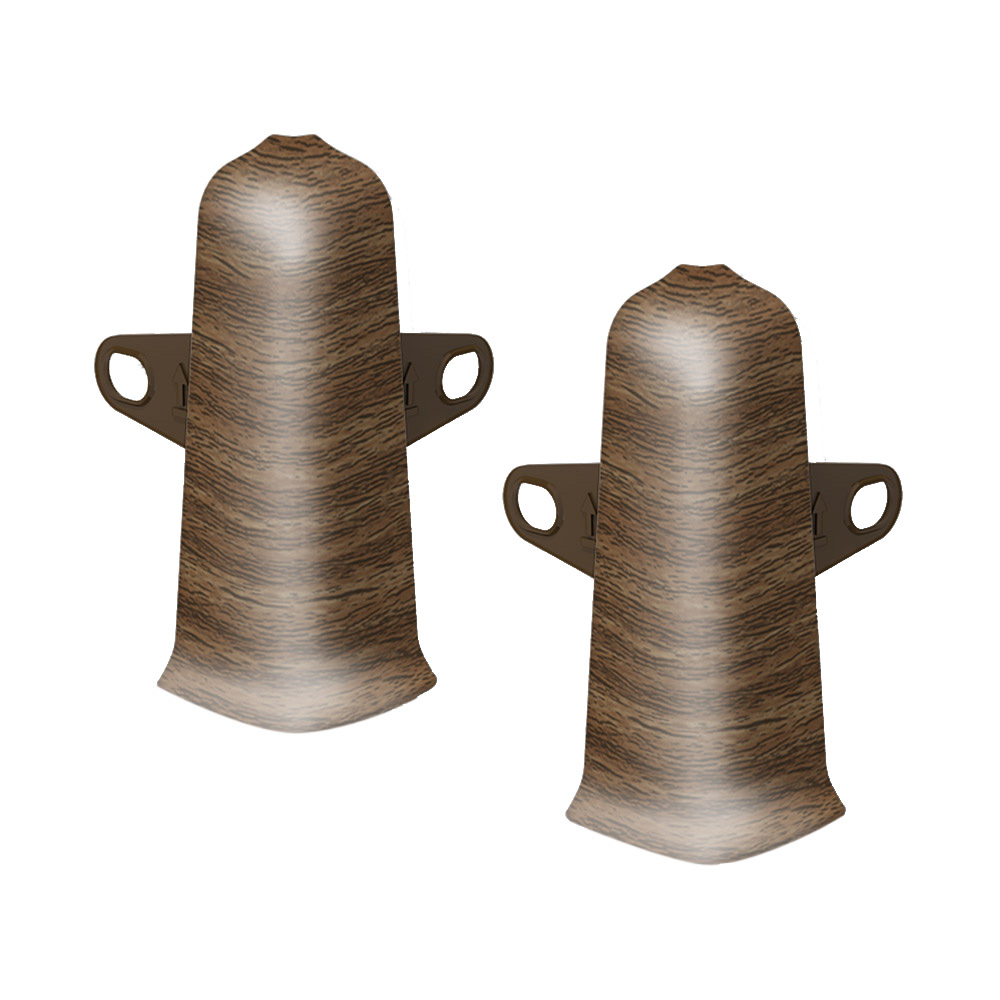 original-25360.jpg Угол наружный Деконика 70 мм орех Г-профиль (2 шт.) — изображение 1