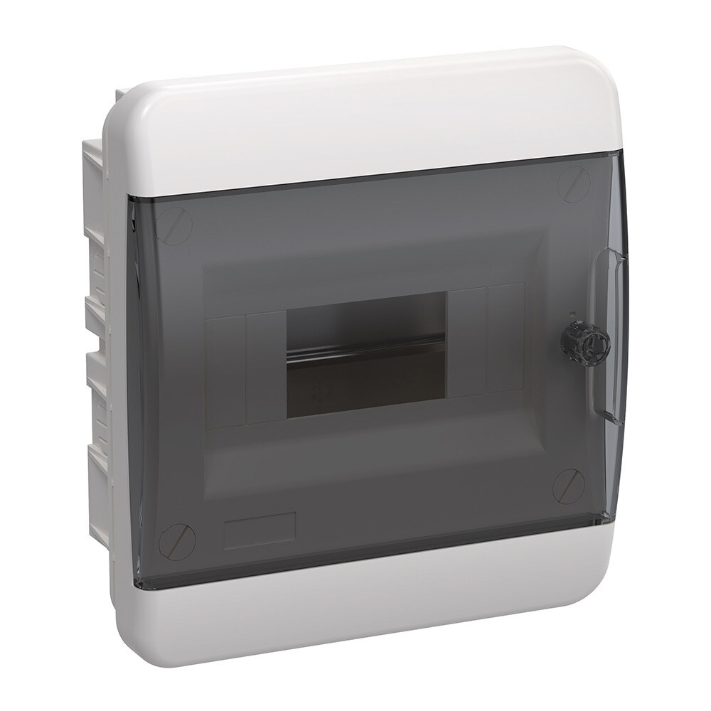 original-25384.jpg Щит распределительный встраиваемый IEK Tekfor ЩРВ-П-24 пластиковый IP41 385х290х102 мм 24 модуля прозрачная дверь — изображение 1