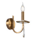 Бра Freya Forte E14 40 Вт 220-240 В латунь IP20 (FR1006WL-01G)